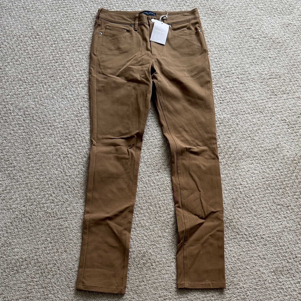 NWT Everlane Uniform | Slim Fit Khaki Pants in "Ochre" | Size 30 x 34